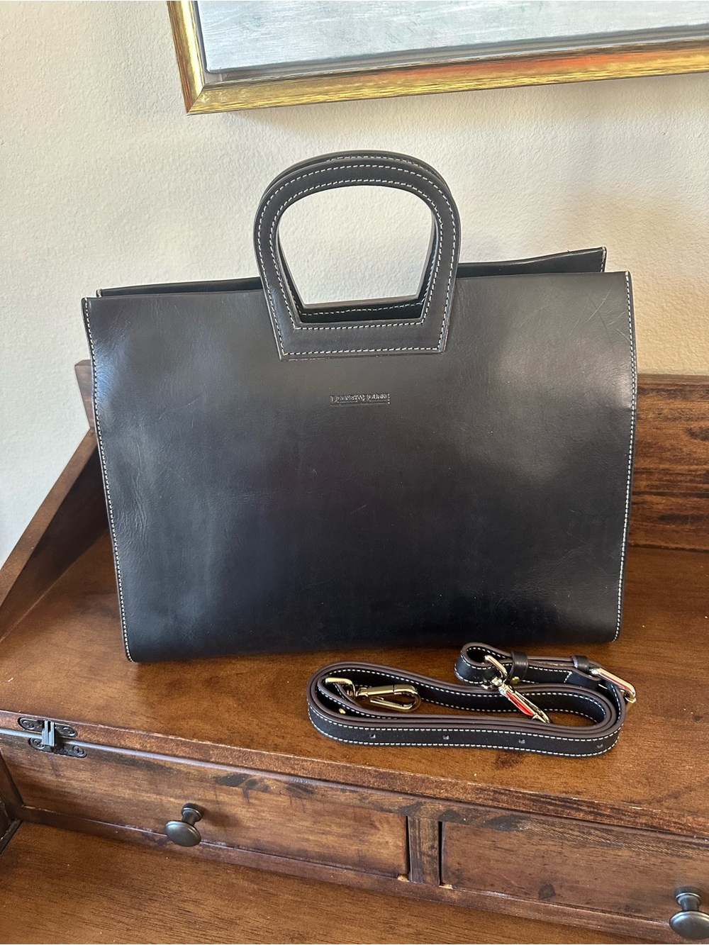 Dooney & Bourke $650 MSRP Gavriella Italia Collection Satchel Crossbody
